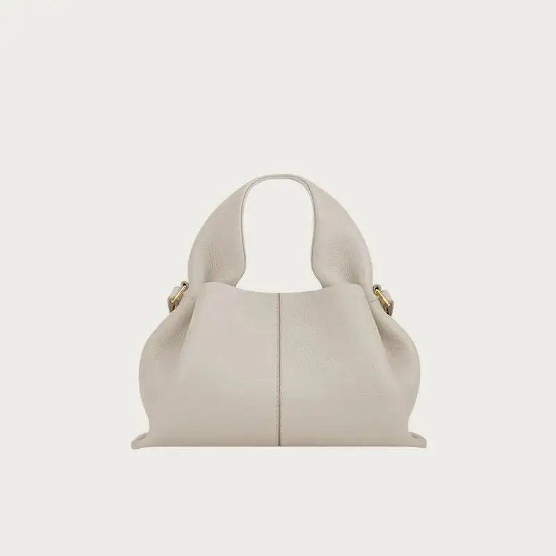 Amalie Leather Bucket Handbag