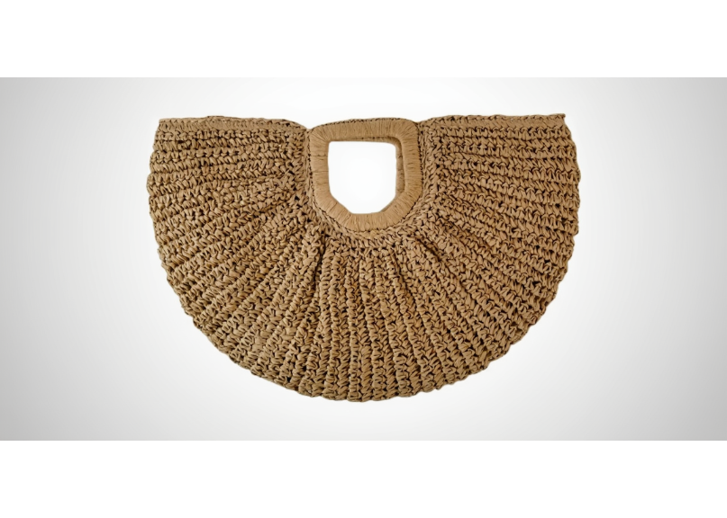 The Capri Crescent Tote Bag