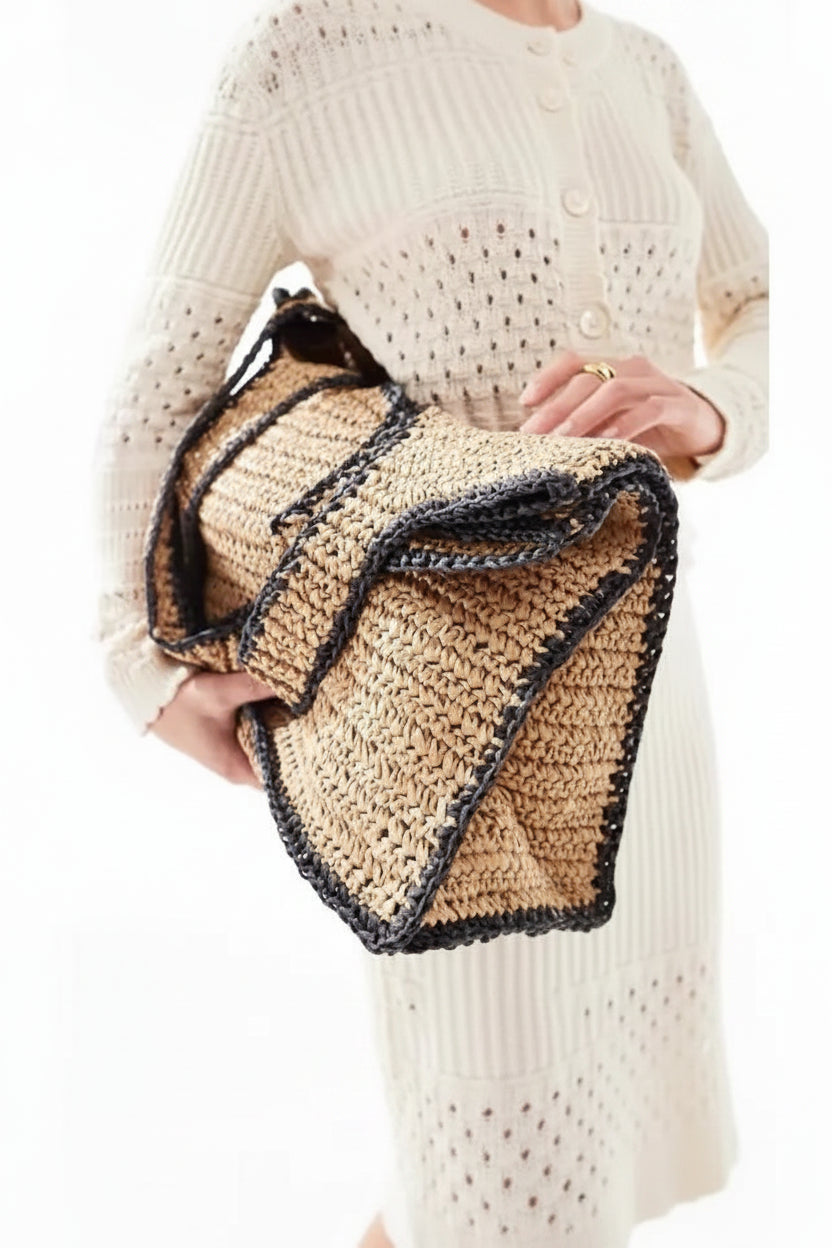 The Marbella Straw Carryall