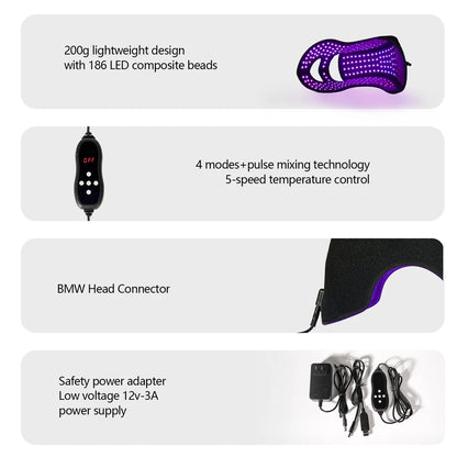 Lumière™ 2-in-1 LED Scalp & Skin Rejuvenation Mask