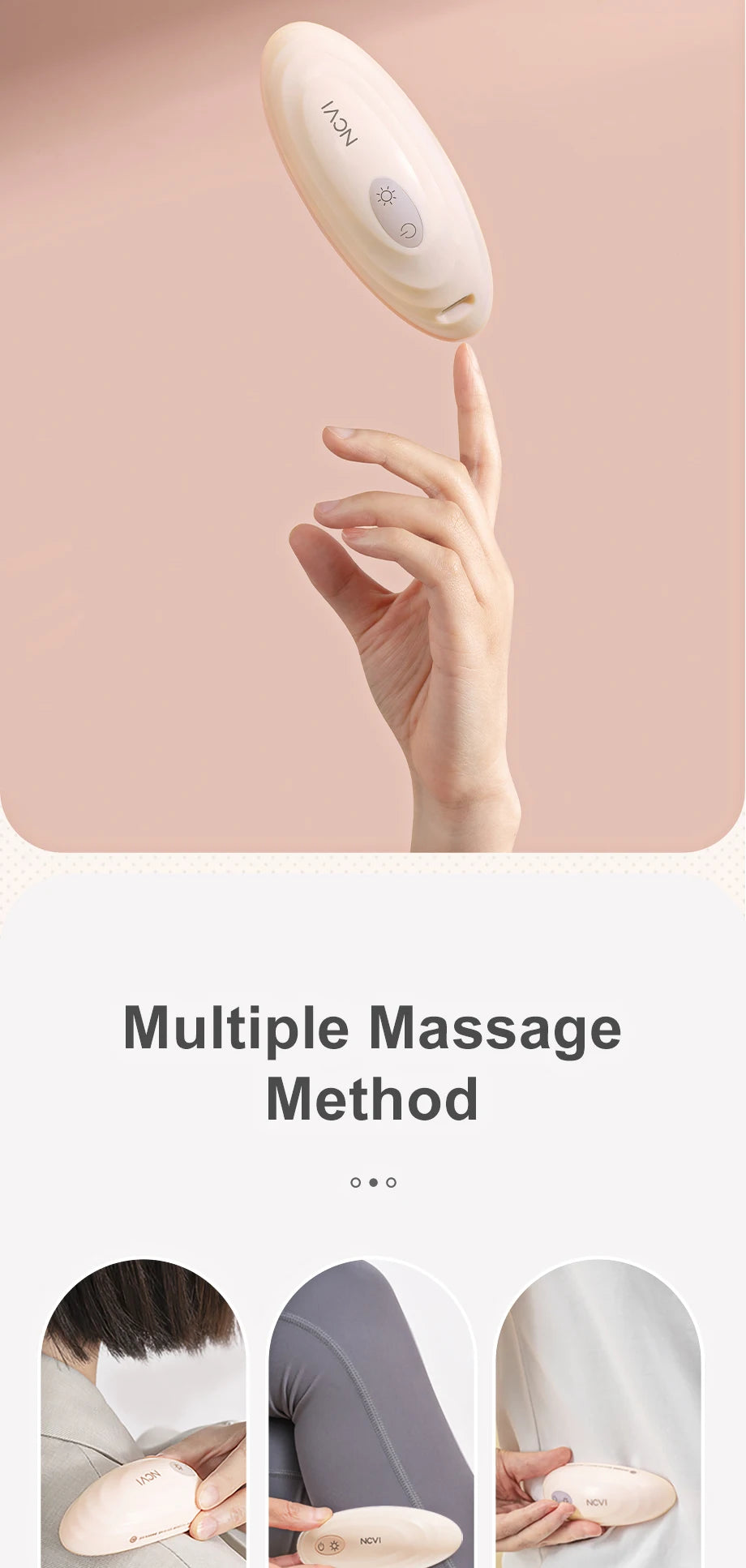 NurtureFlow™ Warming Lactation Massagers