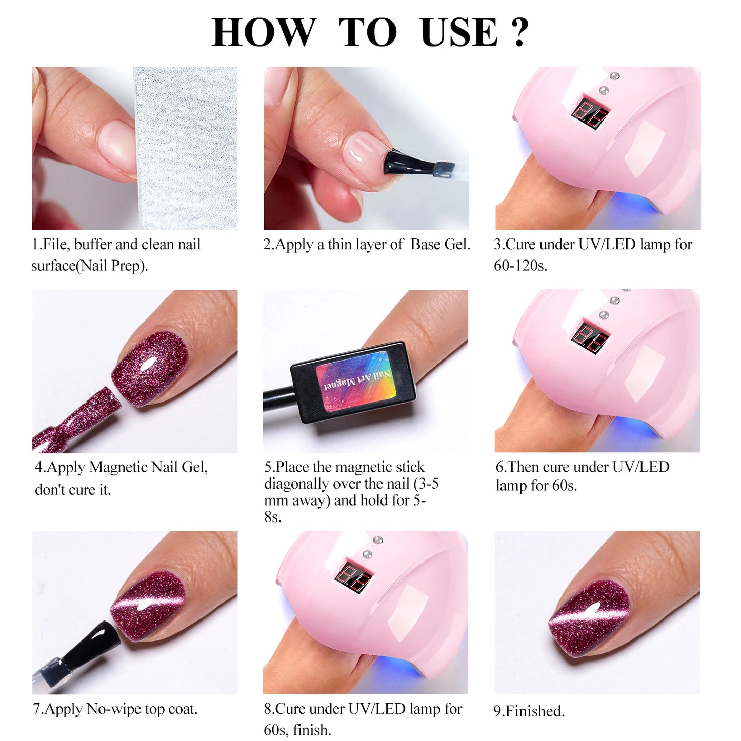 Velvet Cat Eye™ Magnetic Gel Polish