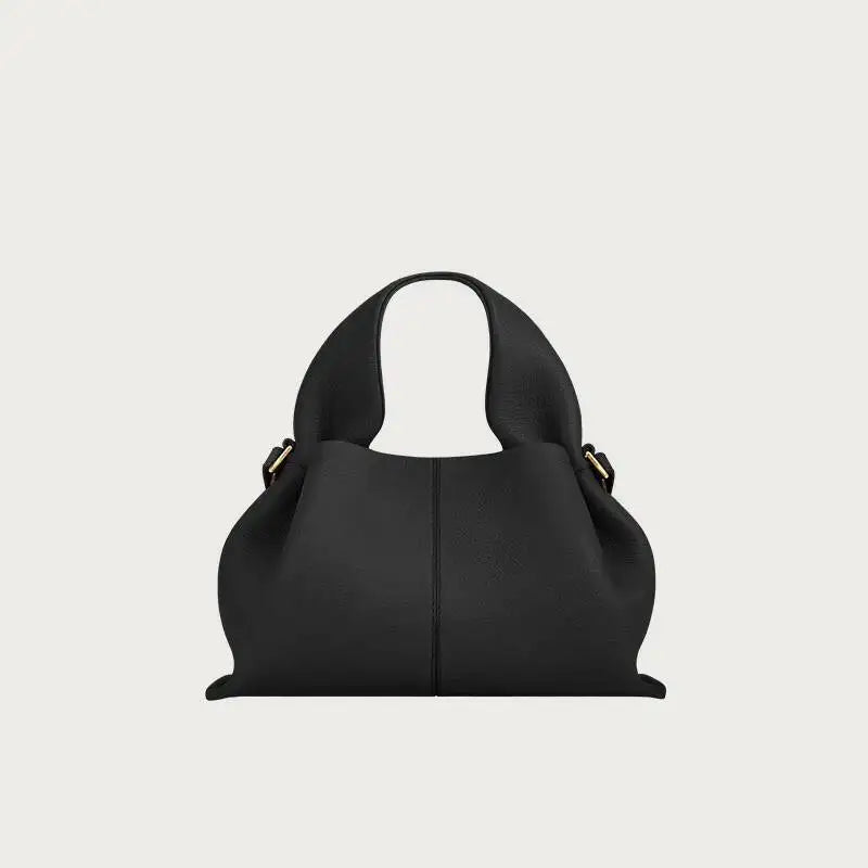 Amalie Leather Bucket Handbag