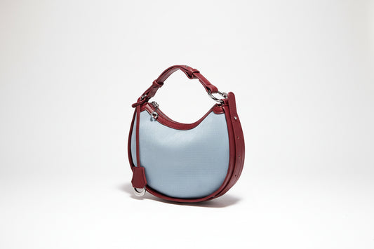Elise Denim Shoulder Bag