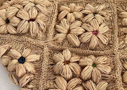 The Camellia Woven Tote