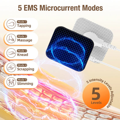5-in-1 EMS Ultrasonic Face and Body Sculpting Device – Ultrasonic Therapy, LED Light & EMS Technology
