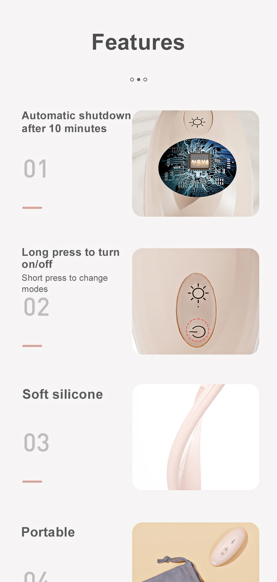 NurtureFlow™ Warming Lactation Massagers