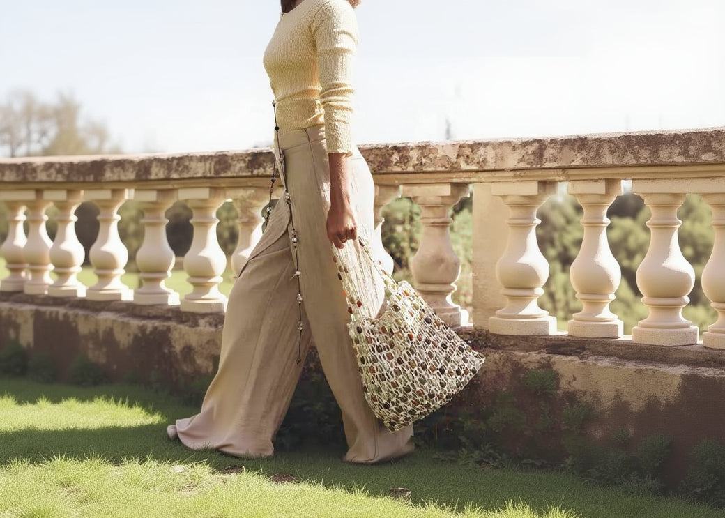 The Solara Beaded Tote