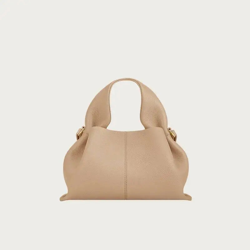 Amalie Leather Bucket Handbag
