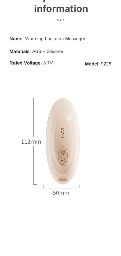 NurtureFlow™ Warming Lactation Massagers