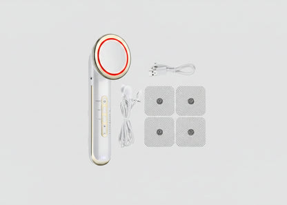 5-in-1 EMS Ultrasonic Face and Body Sculpting Device – Ultrasonic Therapy, LED Light & EMS Technology