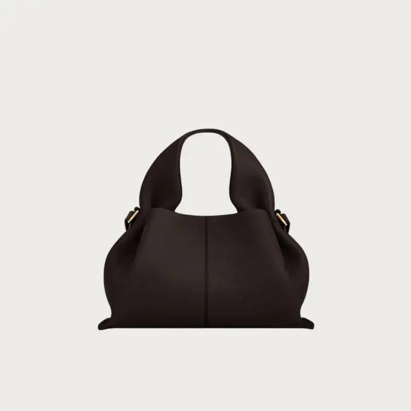 Amalie Leather Bucket Handbag