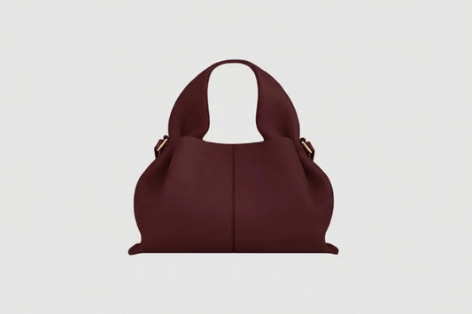 Amalie Leather Bucket Handbag