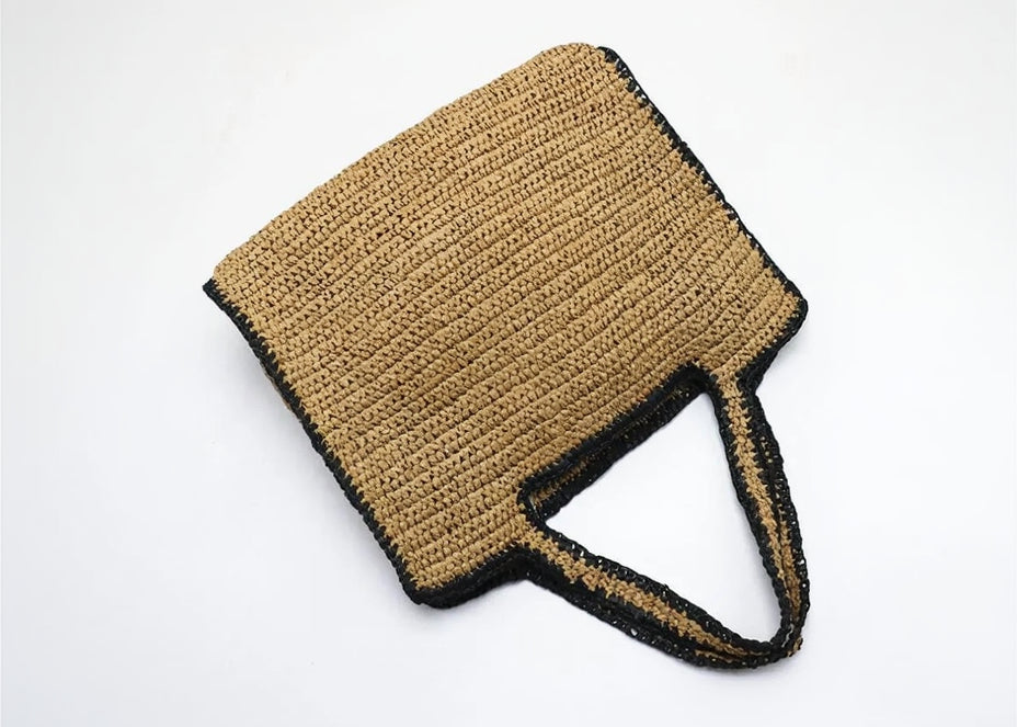 The Marbella Straw Carryall