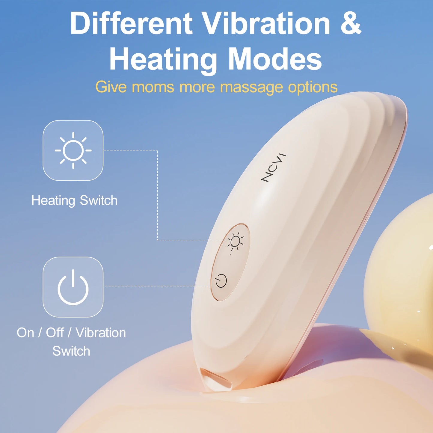 NurtureFlow™ Warming Lactation Massagers