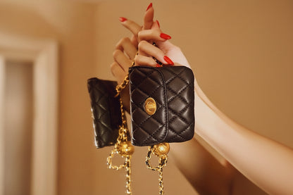Dual Minimal Quilted Waist Bag