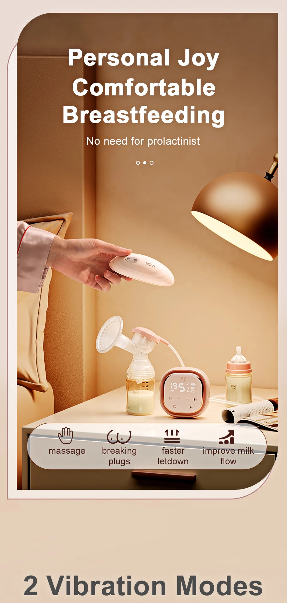 NurtureFlow™ Warming Lactation Massagers